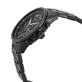Buy Shop Armani Exchange Drexler Chronograph Black Dial Black Steel Strap Watch For Men - AX2639 USA Online