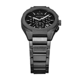 Buy Shop Armani Exchange Drexler Chronograph Black Dial Black Steel Strap Watch For Men - AX2639 USA Online