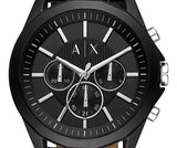 Buy Shop Armani Exchange Drexler Chronograph Black Dial Black Steel Strap Watch For Men - AX2639 USA Online