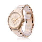 Buy Shop Armani Exchange Drexler Chronograph Gold Dial Gold Steel Strap Watch For Men - AX2602 USA Online