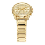 Buy Shop Armani Exchange Drexler Chronograph Gold Dial Gold Steel Strap Watch For Men - AX2602 USA Online