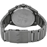 Buy Shop Armani Exchange Drexler Chronograph Grey Dial Grey Steel Strap Watch For Men - AX2603 USA Online