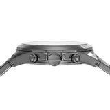 Buy Shop Armani Exchange Drexler Chronograph Grey Dial Grey Steel Strap Watch For Men - AX2603 USA Online