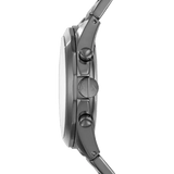 Buy Shop Armani Exchange Drexler Chronograph Grey Dial Grey Steel Strap Watch For Men - AX2603 USA Online