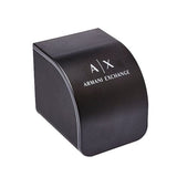 Buy Shop Armani Exchange Hampton Black Dial Black Steel Strap Watch For Men - AX2407 USA Online