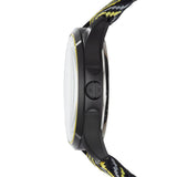 Buy Shop Armani Exchange Hampton Black Dial Black Steel Strap Watch For Men - AX2407 USA Online