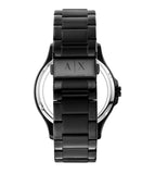 Buy Shop Armani Exchange Hampton Black Dial Black Steel Strap Watch For Men - AX7101 USA Online