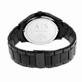 Buy Shop Armani Exchange Hampton Black Dial Black Steel Strap Watch For Men - AX7101 USA Online