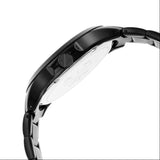 Buy Shop Armani Exchange Hampton Black Dial Black Steel Strap Watch For Men - AX7101 USA Online