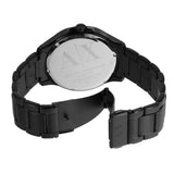 Buy Shop Armani Exchange Hampton Chronograph Black Dial Black Steel Strap Watch For Men - AX2104 USA Online