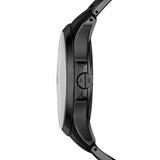 Buy Shop Armani Exchange Hampton Chronograph Black Dial Black Steel Strap Watch For Men - AX2104 USA Online