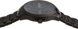Buy Shop Armani Exchange Hampton Chronograph Black Dial Black Steel Strap Watch For Men - AX2104 USA Online