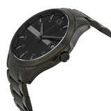 Buy Shop Armani Exchange Hampton Chronograph Black Dial Black Steel Strap Watch For Men - AX2104 USA Online