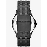 Buy Shop Armani Exchange Hampton Chronograph Black Dial Black Steel Strap Watch For Men - AX2164 USA Online