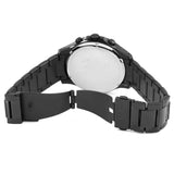 Buy Shop Armani Exchange Hampton Chronograph Black Dial Black Steel Strap Watch For Men - AX2164 USA Online