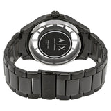 Buy Shop Armani Exchange Hampton Chronograph Black Dial Black Steel Strap Watch For Men - AX2189 USA Online