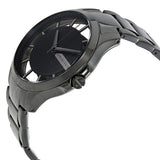 Buy Shop Armani Exchange Hampton Chronograph Black Dial Black Steel Strap Watch For Men - AX2189 USA Online