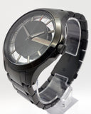 Buy Shop Armani Exchange Hampton Chronograph Black Dial Black Steel Strap Watch For Men - AX2189 USA Online