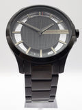 Buy Shop Armani Exchange Hampton Chronograph Black Dial Black Steel Strap Watch For Men - AX2189 USA Online