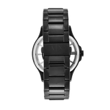 Buy Shop Armani Exchange Hampton Chronograph Black Dial Black Steel Strap Watch For Men - AX2192 USA Online