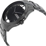 Buy Shop Armani Exchange Hampton Chronograph Black Dial Black Steel Strap Watch For Men - AX2192 USA Online