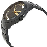 Buy Shop Armani Exchange Hampton Chronograph Black Dial Black Steel Strap Watch For Men - AX2192 USA Online