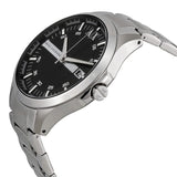Buy Shop Armani Exchange Hampton Chronograph Black Dial Silver Steel Strap Watch For Men - AX2103 USA Online