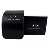 Buy Shop Armani Exchange Hampton Chronograph Black Dial Silver Steel Strap Watch For Men - AX2152 USA Online