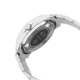 Buy Shop Armani Exchange Hampton Chronograph Black Dial Silver Steel Strap Watch For Men - AX2179 USA Online