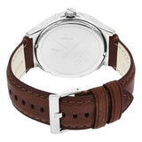 Buy Shop Armani Exchange Hampton Chronograph Blue Dial Brown Leather Strap Watch For Men - AX2133 USA Online