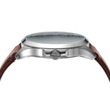 Buy Shop Armani Exchange Hampton Chronograph Blue Dial Brown Leather Strap Watch For Men - AX2133 USA Online