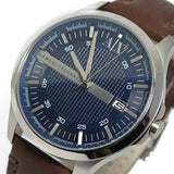 Buy Shop Armani Exchange Hampton Chronograph Blue Dial Brown Leather Strap Watch For Men - AX2133 USA Online