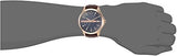 Armani Exchange Hampton Chronograph Blue Dial Brown Leather Strap Watch For Men - AX2172