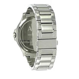 Buy Shop Armani Exchange Hampton Chronograph Blue Dial Silver Steel Strap Watch For Men - AX2132 USA Online