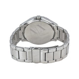 Buy Shop Armani Exchange Hampton Chronograph Blue Dial Silver Steel Strap Watch For Men - AX2132 USA Online