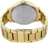 Buy Shop Armani Exchange Hampton Chronograph Gold Dial Gold Steel Strap Watch For Men - AX2415 USA Online