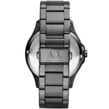 Buy Shop Armani Exchange Hampton Chronograph Grey Dial Grey Steel Strap Watch For Men - AX2135 USA Online