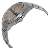 Buy Shop Armani Exchange Hampton Chronograph Grey Dial Grey Steel Strap Watch For Men - AX2135 USA Online