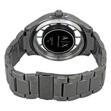 Buy Shop Armani Exchange Hampton Chronograph Grey Dial Grey Steel Strap Watch For Men - AX2188 USA Online