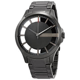 Buy Shop Armani Exchange Hampton Chronograph Grey Dial Grey Steel Strap Watch For Men - AX2188 USA Online