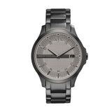 Buy Shop Armani Exchange Hampton Chronograph Grey Dial Grey Steel Strap Watch For Men - AX2194 USA Online