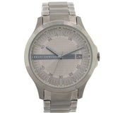 Buy Shop Armani Exchange Hampton Chronograph Grey Dial Grey Steel Strap Watch For Men - AX2194 USA Online