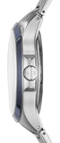 Buy Shop Armani Exchange Hampton Chronograph Grey Dial Silver Steel Strap Watch For Men - AX2405 USA Online