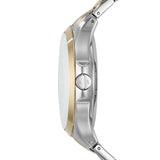Buy Shop Armani Exchange Hampton Chronograph Grey Dial Two Tone Steel Strap Watch For Men - AX2403 USA Online
