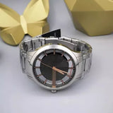 Buy Shop Armani Exchange Hampton Chronograph Skeleton Black Dial Silver Steel Strap Watch For Men - AX2199 USA Online