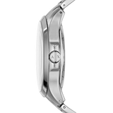 Buy Shop Armani Exchange Hampton Chronograph Skeleton Black Dial Silver Steel Strap Watch For Men - AX2199 USA Online