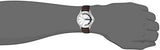 Buy Shop Armani Exchange Hampton Chronograph White Dial Brown Leather Strap Watch For Men - AX2187 USA Online