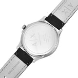 Buy Shop Armani Exchange Hampton Chronograph White Dial Brown Leather Strap Watch For Men - AX2187 USA Online