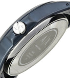 Buy Shop Armani Exchange Hampton Skeleton Grey Dial Blue Steel Strap Watch For Men - AX2401 USA Online