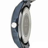 Buy Shop Armani Exchange Hampton Skeleton Grey Dial Blue Steel Strap Watch For Men - AX2401 USA Online